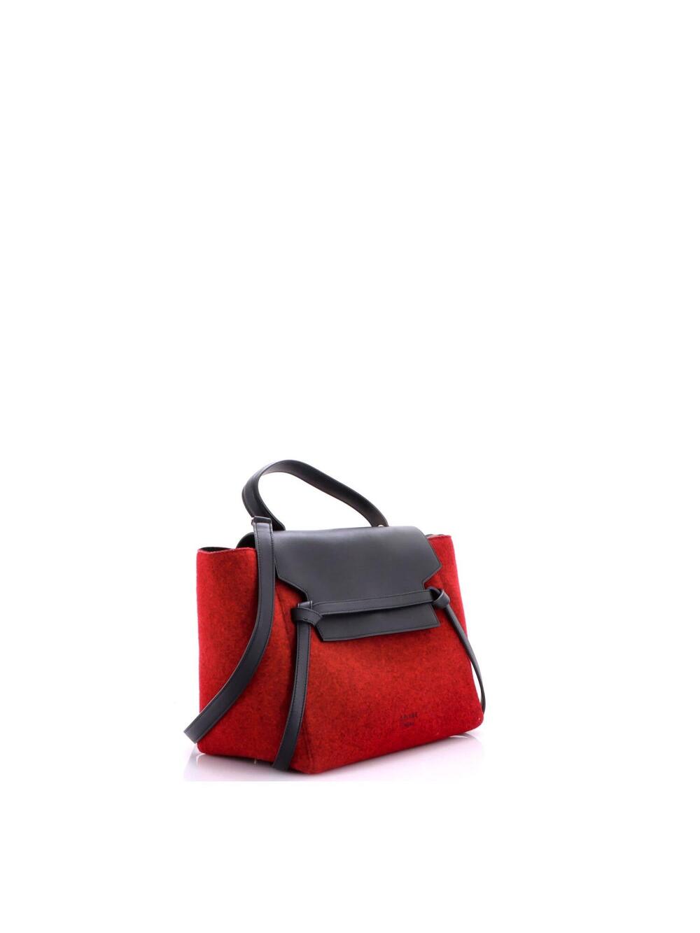 Celine Belt Bag Felt And Leather Mini #294347C11B - Picture 2 of 8